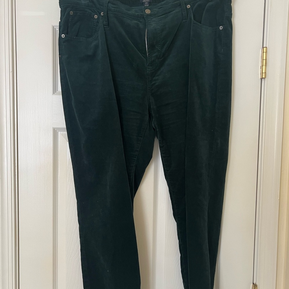 Green Corduroy Pants